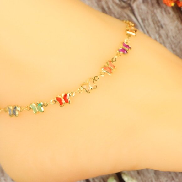 "Dainty Anklet for Women – Elegant Everyday Jewelry & Perfect Gift | MLCRC1208 - Picture 1 of 10